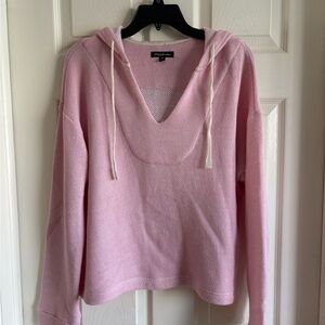 Flag and Anthem Light Pink Hoodie